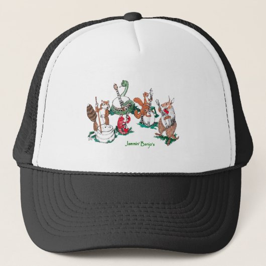 Casquette Jammin Banjos Wildlife Trucker Hat (Devant)