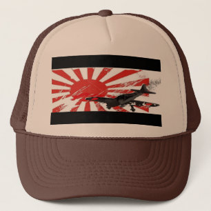 Casquette japonais de drapeau de Soleil Levant de