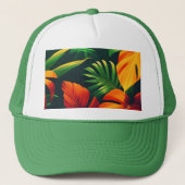 CASQUETTE JARDIN NATUREL FEUILLE LÉGER (Devant)