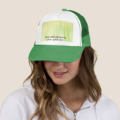 Casquette Jardinage Eau-Sage (En situation)