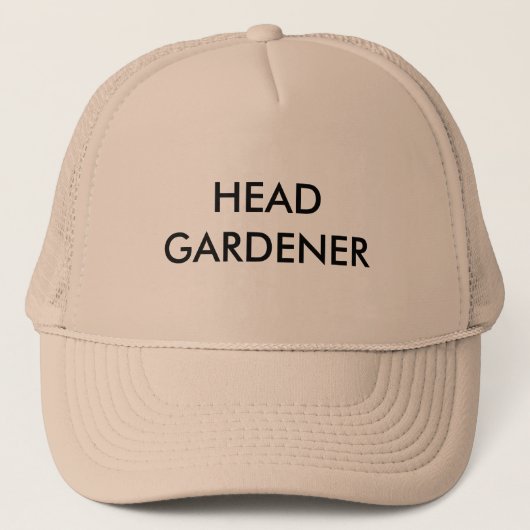 CASQUETTE JARDINIER PRINCIPAL (Devant)