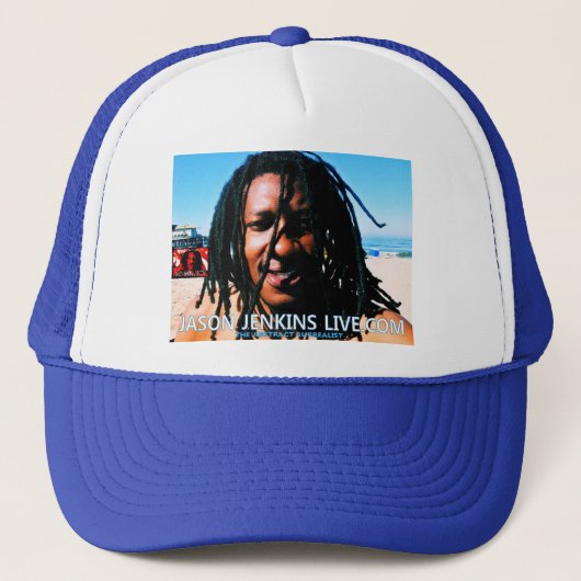 CASQUETTE JASON JENKINS LIVE.COM (Devant)