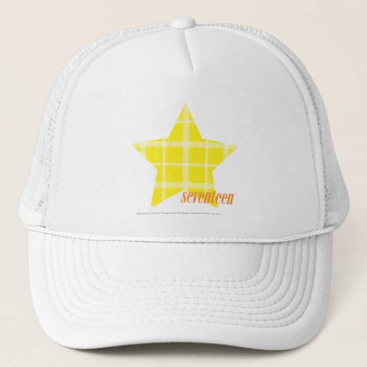 Casquette Jaune 4 de plaid (Devant)