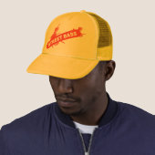 Casquette jaune bas de réservoir de rue (En situation)