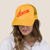 Casquette jaune bas de réservoir de rue (En situation)