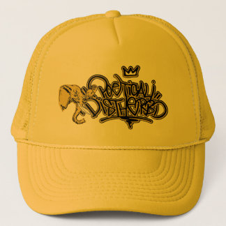 Casquette jaune de logo de Poe DIS