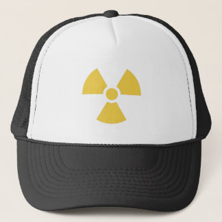 Casquette Jaune nucléaire de symbole