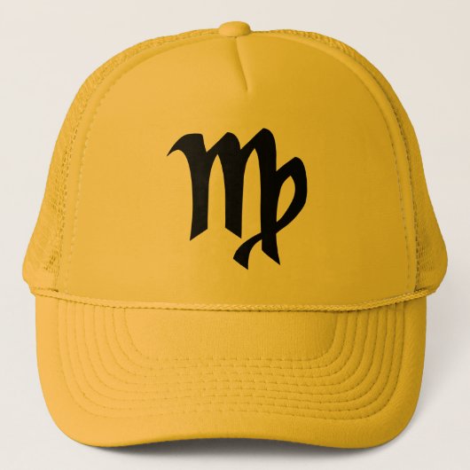 Casquette jaune or Vierge (Devant)