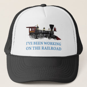 Casquette J'avais travaillé au chemin de fer