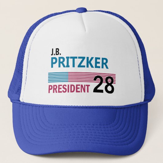 Casquette JB Pritzker 2028 (Devant)