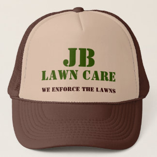 Casquette JB, SOIN de PELOUSE, nous imposons les pelouses