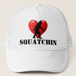 Casquette Je coeur Squatchin