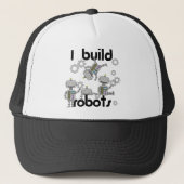 Casquette Je construis des robots (Devant)