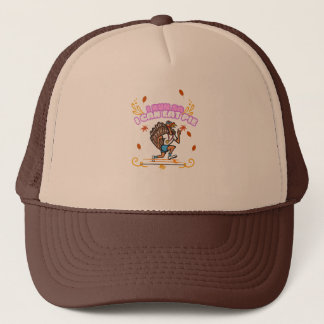 Casquette Je cours pour pouvoir manger de la tarte Turkey Tr