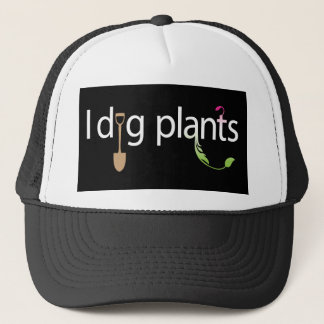Casquette Je creuse des plantes