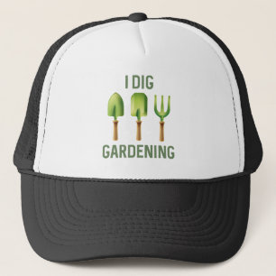 Casquette Je creuse le jardinage