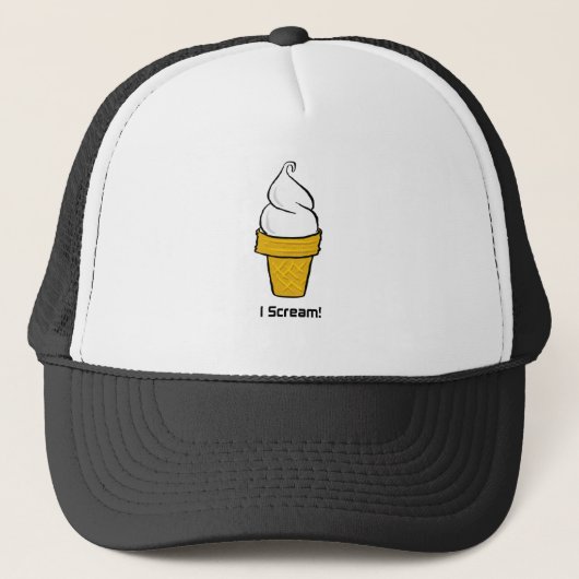 Casquette Je crie (Devant)