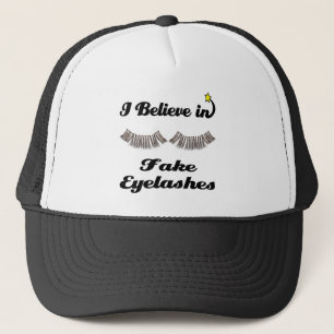 Casquette je crois aux faux cils