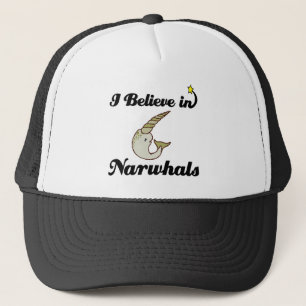 Casquette je crois aux narvals