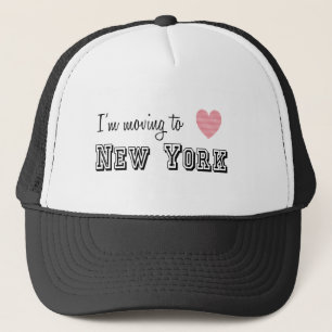 Casquette Je déménage à New York