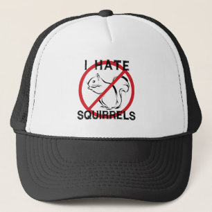 Casquette Je déteste les écureuils