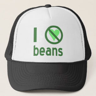 Casquette Je déteste les haricots