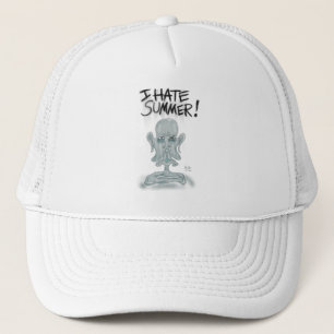 Casquette JE DÉTESTE L'ÉTÉ ! - transpirer et fondre