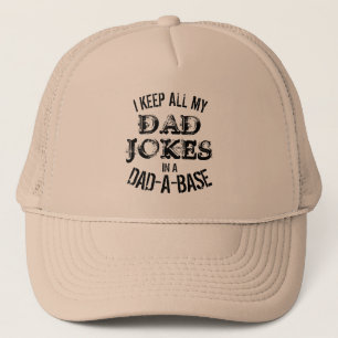CASQUETTE JE GARDE TOUTES MES BLAGUES DE PÈRE DANS UN CAMION