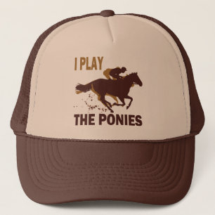 Casquette Je joue les poneys