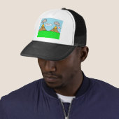 Casquette "Je lave vous ! " (En situation)