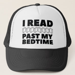 Casquette Je Lis Passé Mon Heure de Coucher