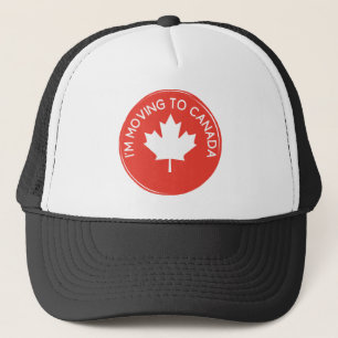 Casquette Je me déplace au Canada en raison du Président