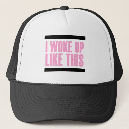 CASQUETTE JE ME SUIS RÉVEILLÉ COMME ÇA (Devant)