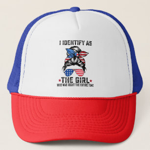 Casquette Je M'Identifie Comme La Fille Qui Avait Raison De