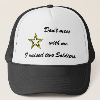 Casquette Je n'ai pas élevé deux soldats.