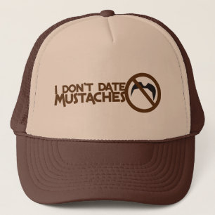 Casquette je ne date pas des moustaches