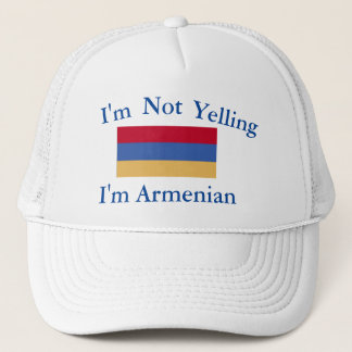 Casquette Je ne hurle pas Je suis un chapeau de camion armén