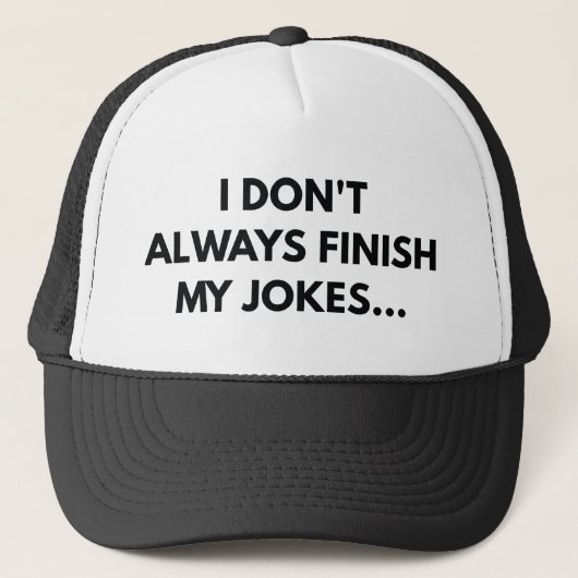 Casquette Je ne le fais pas toujours (Devant)