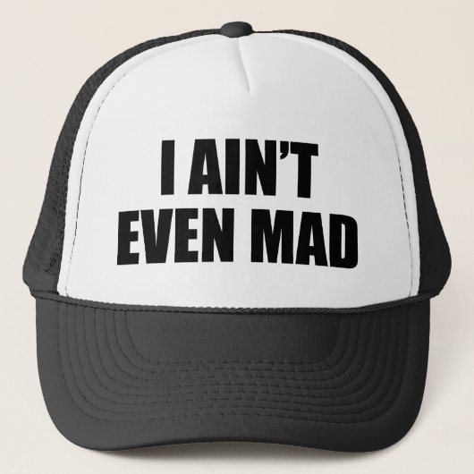 Casquette Je ne suis même pas fou (Devant)