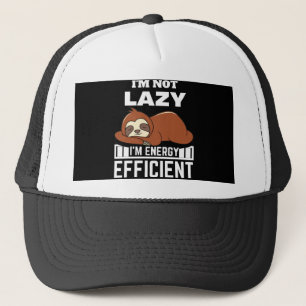 Casquette Je ne suis pas blasé Je suis éconergétique et amus