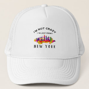 Casquette Je ne suis pas fou, je viens de New York