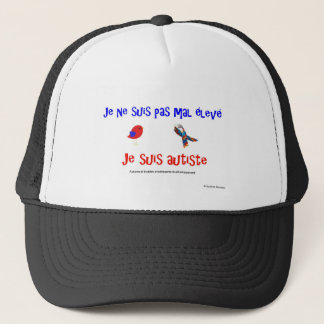 Casquette Je ne suis pas mal élevé Trucker Pet