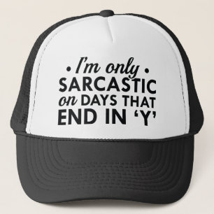 Casquette Je ne suis que sarcastique