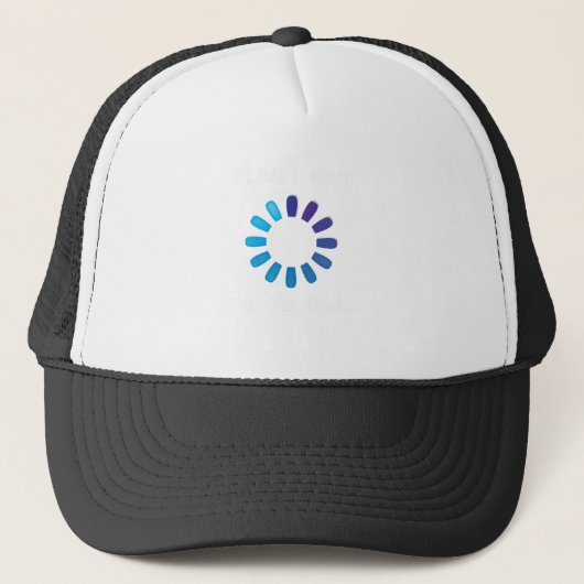 Casquette Je pense programmeur d'ordinateur Chemise (Devant)