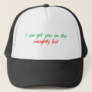 Casquette Je peux vous obtenir sur la liste vilaine