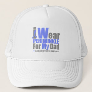 Casquette Je porte le bigorneau pour mon Cancer oesophagien