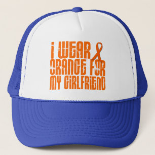 Casquette Je porte l'orange pour mon amie 16