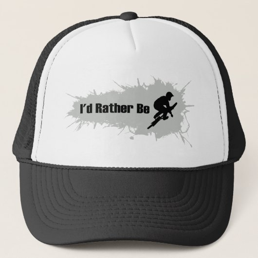 Casquette Je préfère faire BMX (Devant)