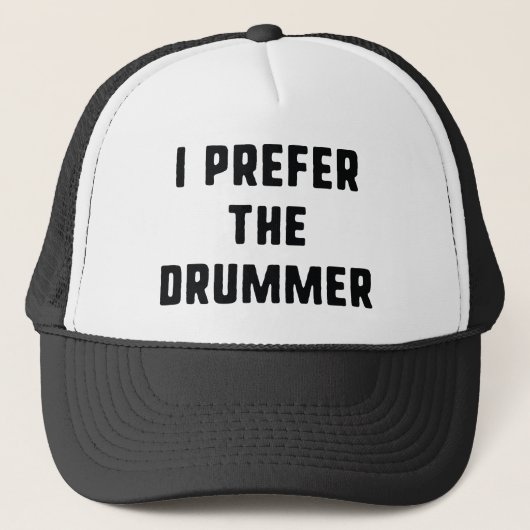 Casquette Je Préfère Le Batteur (Devant)