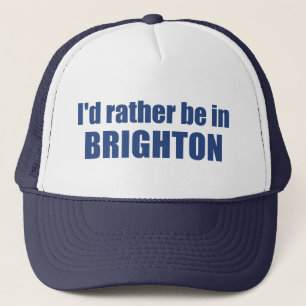Casquette Je préférerais être à Brighton Utah
